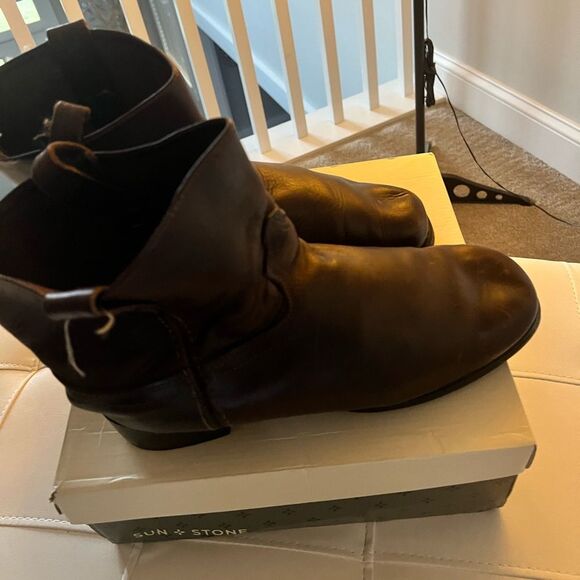 Vintage Vulcan Durango Men's Vintage Leather Boots. - Picture 1 of 7